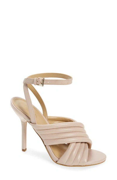 Shop Michael Michael Kors Rocye Ankle Strap Sandal In Soft Pink Leather
