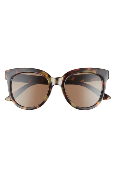 Shop Bp. 52mm Round Sunglasses In Brown Tort