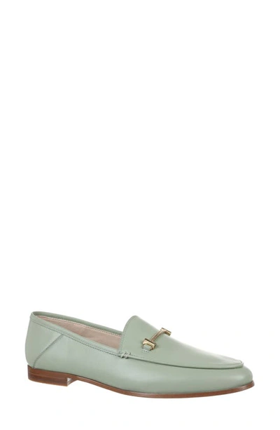 Shop Sam Edelman Lior Loafer In Seaglass Green Leather