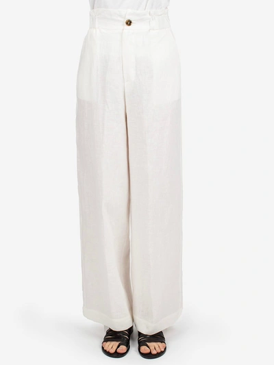 Shop Liviana Conti Flared Pants In White