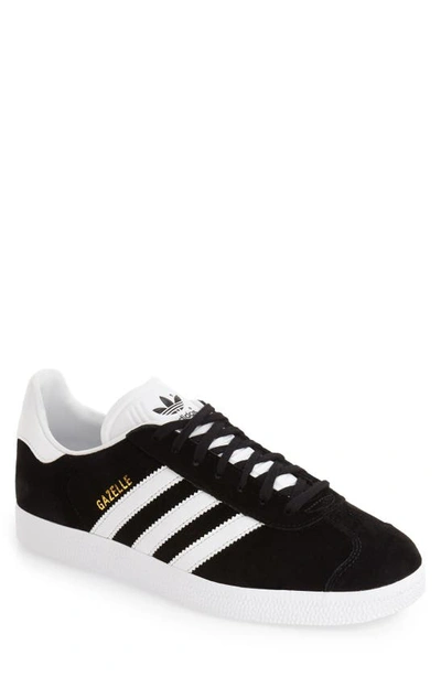 Shop Adidas Originals Gazelle Sneaker In Black