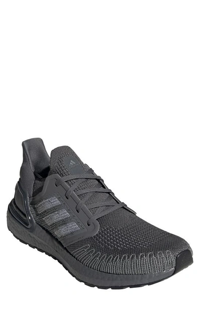 Shop Adidas Originals Ultraboost 20 Running Shoe In White/ Grey Three F17