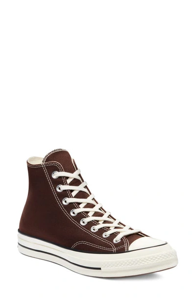 Shop Converse Chuck Taylor(r) All Star(r) 70 High Top Sneaker In Dark Root/ Black/ Egret