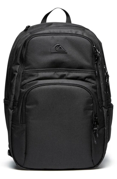 Shop Quiksilver Diaper Backpack In Black