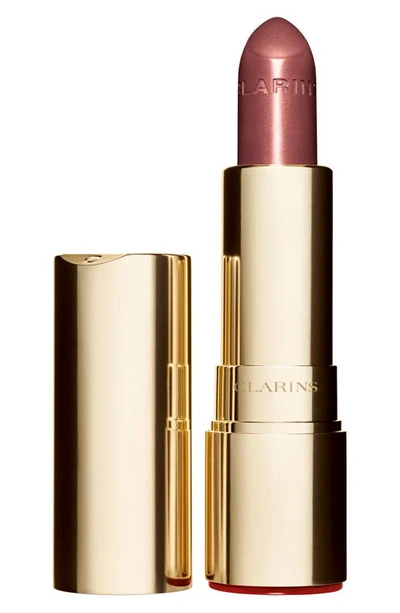 Shop Clarins Joli Rouge Brilliant Sheer Lipstick In 757 Nude Brick