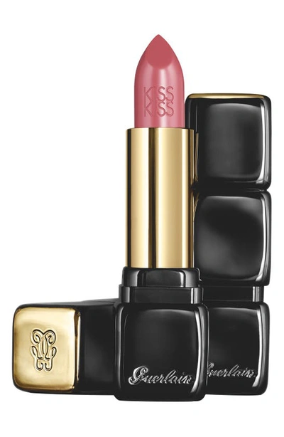 Shop Guerlain Kisskiss Creamy Satin Lipstick In 368 Baby Rose