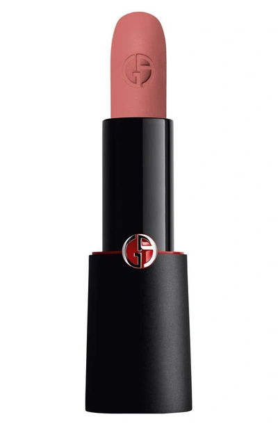 Shop Giorgio Armani Rouge D'armani Matte Lipstick In 500 Fatale/blush Pink