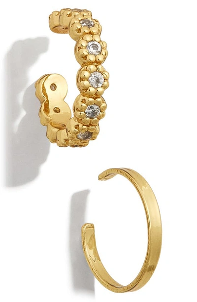 Shop Baublebar Mina Set Of 2 Ear Cuffs In Gold