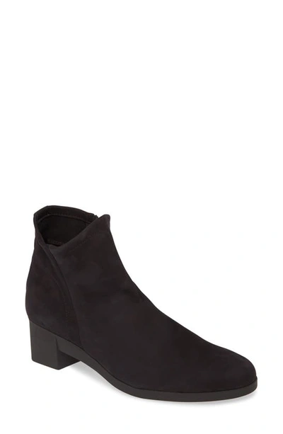 Shop Arche Tatyra Bootie In Noir Nubuck Leather