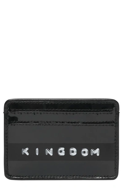 Shop Burberry Sandon 2 Kingdom Card Case In Black