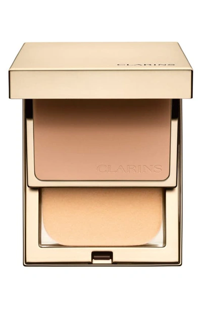 Shop Clarins Everlasting Compact Foundation Spf 9 In 113 Chestnut