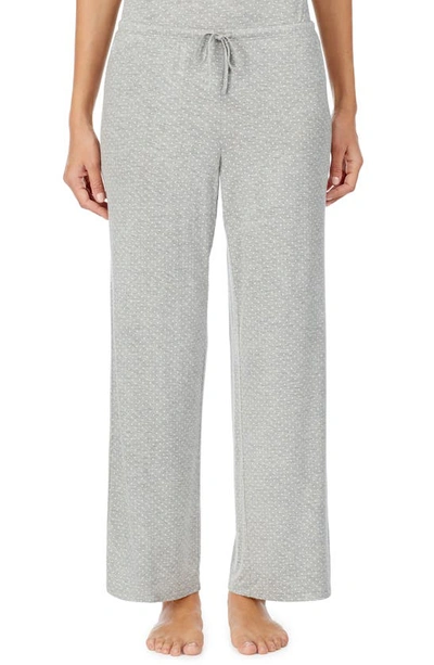 Shop Lauren Ralph Lauren Pajama Pants In Grey Dot