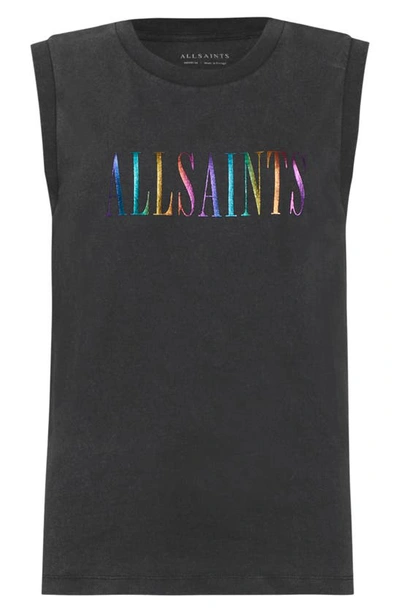 Shop Allsaints Pride Immy Tank In Black