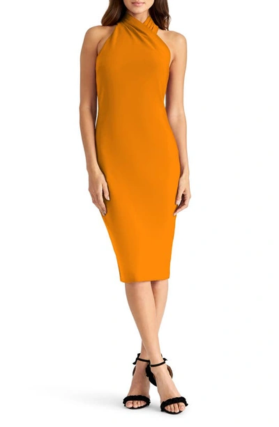 Shop Rachel Rachel Roy Harland Halter Dress In Sunset Glow