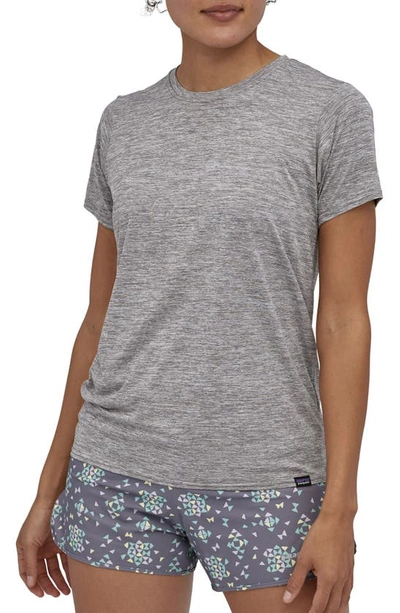 Shop Patagonia Capilene Cool Daily T-shirt In Feather Grey