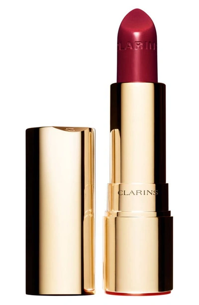 Shop Clarins Joli Rouge Lipstick In 754 Deep Red