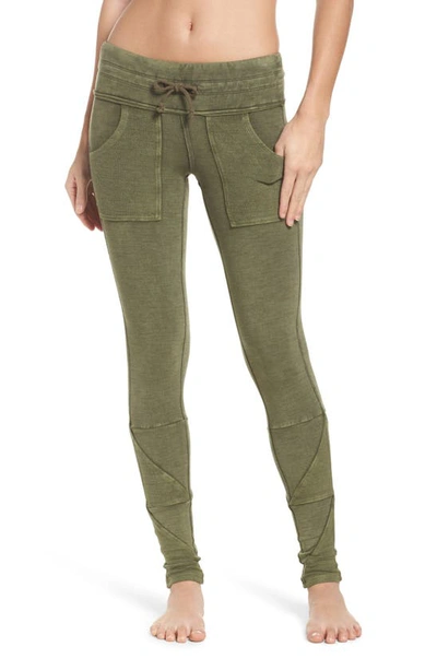 Free People Fp Movement Kyoto Pocket Leggings In Army