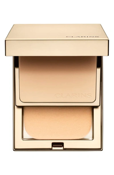 Shop Clarins Everlasting Compact Foundation Spf 9 In 105 Nude