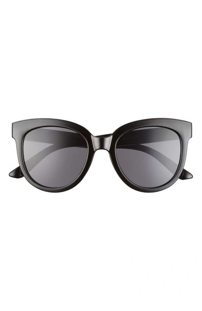 Shop Bp. 52mm Round Sunglasses In Black