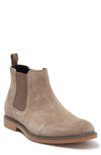 Shop Abound Zane Suede Chelsea Boot In Grey Suede