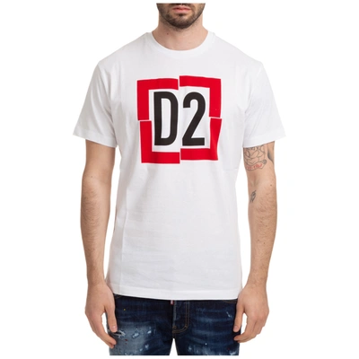 Dsquared2 D2 T-shirt In White | ModeSens