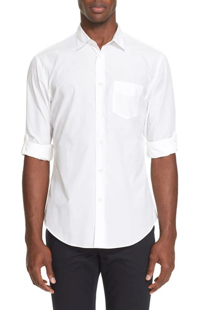 Shop John Varvatos Slim Fit Sport Shirt In White