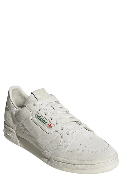 Shop Adidas Originals Continental 80 Sneaker In Raw White/ Off White