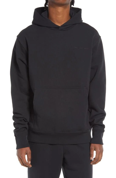 Shop Adidas Originals X Pharrell Williams Unisex Hooded Sweatshirt In Black