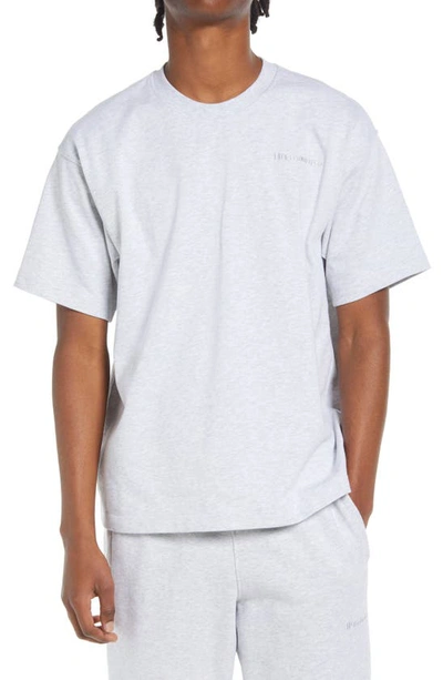 Shop Adidas Originals X Pharrell Williams Unisex T-shirt In Light Grey Heather