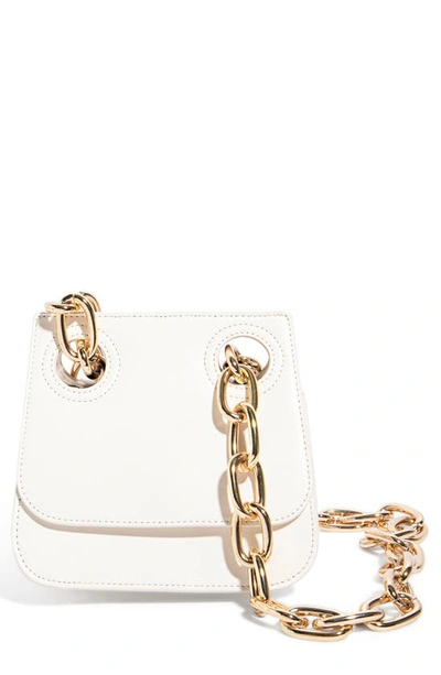 Shop House Of Want We Are Original Vegan Leather Shoulder Bag In White