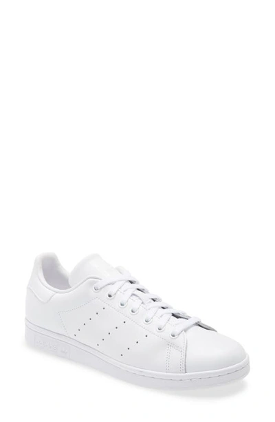 Shop Adidas Originals Stan Smith Sneaker In Cream White/ Cream White/ Mint