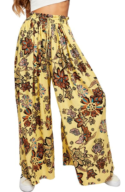 Shop Free People Take It Easy Lounge Pants In Mellow Combo