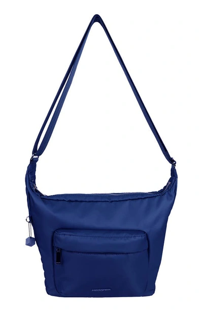 Shop Hedgren Ashby Water Repellent Crossbody Bag In Dress Blue