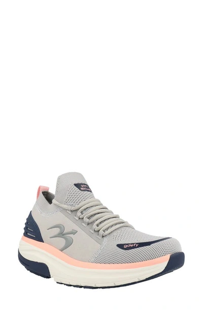 Shop Gravity Defyer Mateem Sneaker In Grey/pink