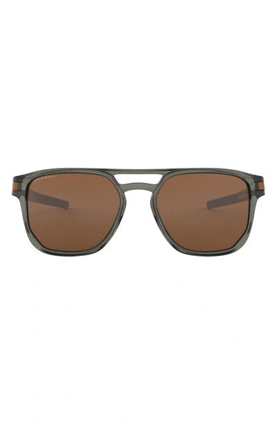 Shop Oakley Latch™ Beta 54mm Square Sunglasses In Olive