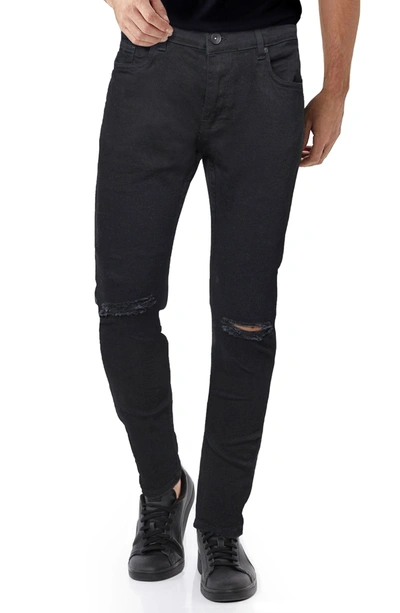 Shop X-ray Stretch 5 Pocket Skinny Jeans In Jet Black