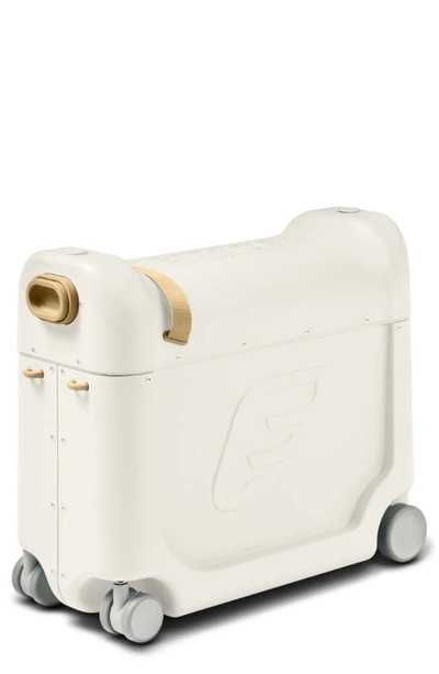Shop Stokke Kids' Bedbox® 19-inch Ride-on Carry-on Suitcase In White