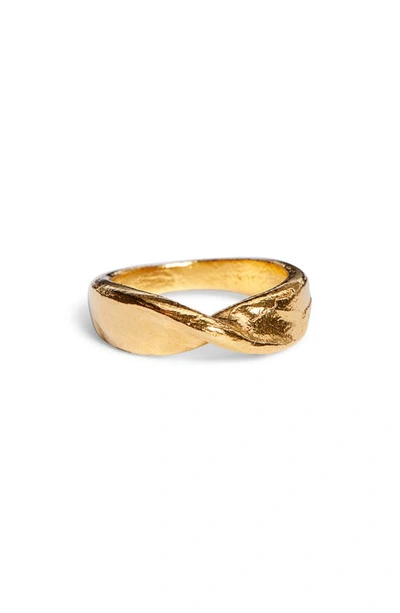 Shop Alighieri Wreckless Pursuit Ring In Gold