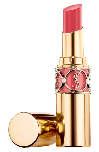 Shop Saint Laurent Rouge Volupte Shine Oil-in-stick Lipstick Balm In 43 Rose Rive Gauche