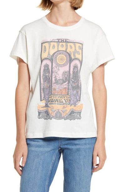 Shop Daydreamer The Doors Graphic Tee In Vintage White