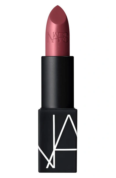 Shop Nars Satin Lipstick In Afghan Red