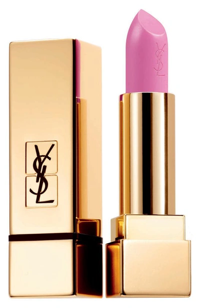 Shop Saint Laurent Rouge Pur Couture Satin Lipstick In 22 Pink Celebration