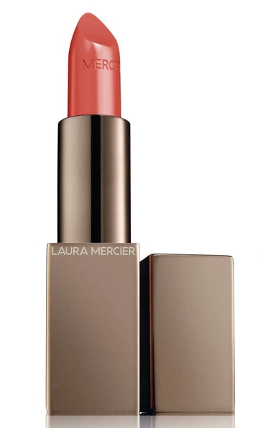Shop Laura Mercier Rouge Essentiel Silky Creme Lipstick In Nu Prefere