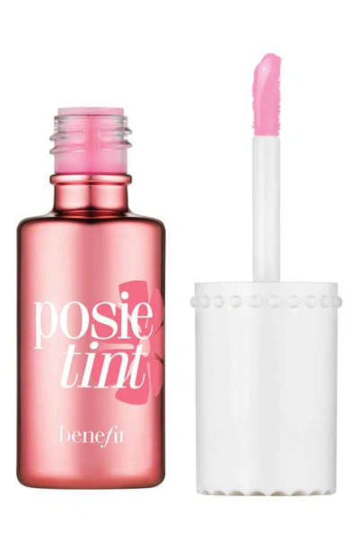 Shop Benefit Cosmetics Benefit Tinted Cheek & Lip Stain In Posietint / Poppy Pink