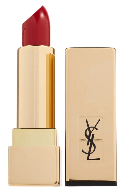 Shop Saint Laurent Rouge Pur Couture Satin Lipstick In 151 Rouge Unapologetic