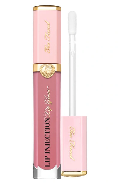 Shop Too Faced Lip Injection Power Plumping Lip Gloss In Glossy And Bossy