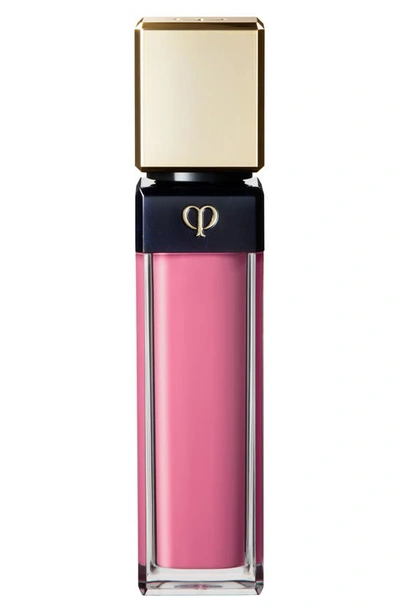 Shop Clé De Peau Beauté Radiant Lip Gloss In Rose Pearl