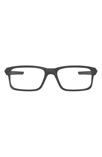 Shop Oakley Kids' Full Count 51mm Rectangular Optical Glasses In Black Brown