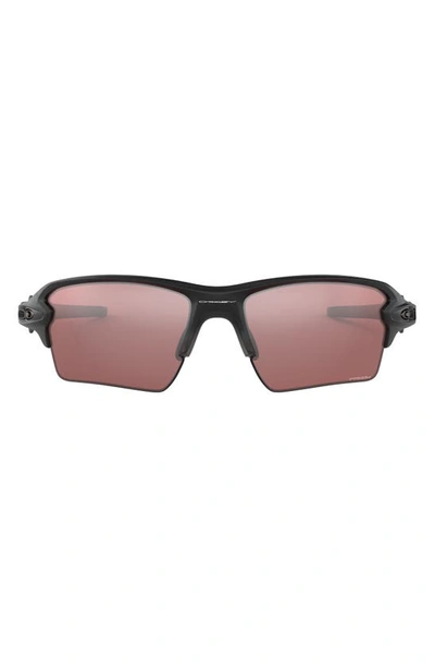 Shop Oakley Flak® 2.0 Xl 59mm Prizm™ Semi Rimless Wrap Sunglasses In Black