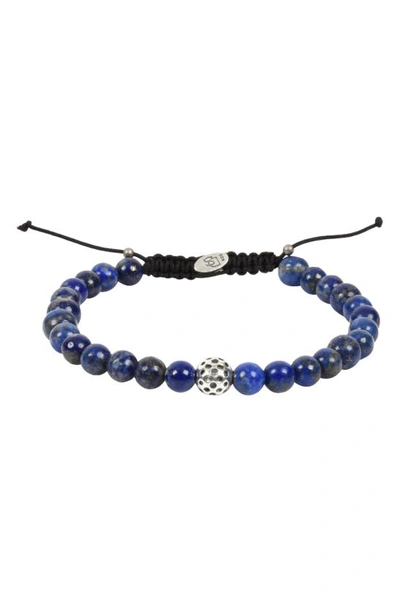 Shop Degs & Sal Stone Bead Bracelet In Blue